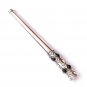 Silver Cigarette Holder for Regular Size Cigarettes with Garnets, Cigarette Case