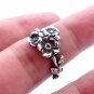 Silver spoon ring Apple Blossom Reed & Barton Harlequin Floral Ring, Flower Ring