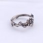 Silver spoon ring Apple Blossom Reed & Barton Harlequin Floral Ring, Flower Ring