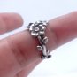 Silver spoon ring Apple Blossom Reed & Barton Harlequin Floral Ring, Flower Ring