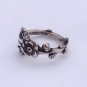 Silver spoon ring Apple Blossom Reed & Barton Harlequin Floral Ring, Flower Ring