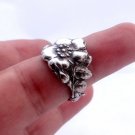 Silver Spoon Ring Wild Rose Reed & Barton Harlequin Floral Ring, Spoon Jewelry