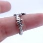 Silver Spoon Ring Wild Rose Reed & Barton Harlequin Floral Ring, Spoon Jewelry
