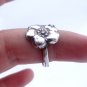 Silver Spoon Ring Wild Rose Reed & Barton Harlequin Floral Ring, Spoon Jewelry