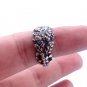Silver Spoon Ring Goldenrod, Reed & Barton Harlequin Spoon, Spoon Jewelry