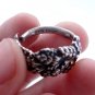 Silver Spoon Ring Goldenrod, Reed & Barton Harlequin Spoon, Spoon Jewelry