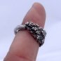 Silver Spoon Ring Goldenrod, Reed & Barton Harlequin Spoon, Spoon Jewelry
