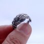 Silver Spoon Ring Goldenrod, Reed & Barton Harlequin Spoon, Spoon Jewelry