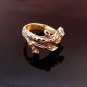Branch Ring In Sterling Silver With Dark Patina, Unique Silver Ring Olive Branch