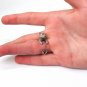 Pitbull ring in sterling silver, silver pit bull ring, silver Pitbull, dog ring