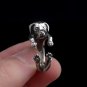 Sterling Silver Ring, Labrador Retriever Ring, Dog Ring, Adjustable Ring