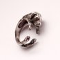 Sterling Silver Ring, Labrador Retriever Ring, Dog Ring, Adjustable Ring