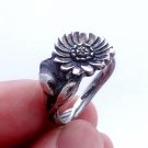 Silver Spoon Ring Water Lily Reed & Barton Harlequin Floral Ring Water Lilly