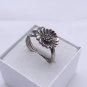 Silver Spoon Ring Water Lily Reed & Barton Harlequin Floral Ring Water Lilly