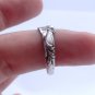 Spoon Ring, Reed & Barton Harlequin Floral Sterling Silver Ring Calla Lily
