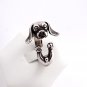 Cavalier Spaniel Ring, Sterling Silver Ring, Spaniel Dog, Dog Ring, Animal Ring