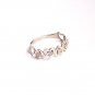 Silver Heart Ring with Zircon, Silver Ring, Heart Silver Ring, Heart Shaped Ring
