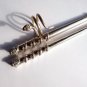 Cigarette Holder Set, Pure Sterling Silver, Cigarette Case Set, Snake Ring Gift