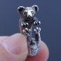 Koala Ring, Silver Koala, Sterling Silver, Koala Bear, Silver Koala Ring, Koala