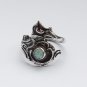 Opal Ring, Spoon Ring, Silver Ring, Sterling Silver Ring, White Opal, Unique