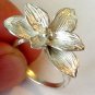 ORCHID RING, Sterling Silver Ring, Flower Ring, Women Ring Best Gift Idea