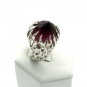 Flame Ring, Silver Rings, Ring With Stone, Fire Ring Silver, Sterling Silver