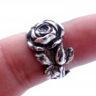 Silver Spoon Ring Tea Rose Reed & Barton Harlequin Floral Ring Spoon Jewelry