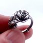 Silver Spoon Ring Tea Rose Reed & Barton Harlequin Floral Ring Spoon Jewelry