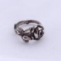Silver Spoon Ring Tea Rose Reed & Barton Harlequin Floral Ring Spoon Jewelry