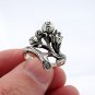 Branch Ring With Little Pomegranates, Silver Ring, Tree Branch Jewelry Tree Ring