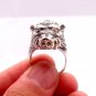 Boar ring, Wild Boar Ring, Pig Ring, Sterling Silver Ring, Animal Ring, Silver