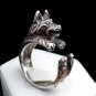 German Shepherd Ring, Sterling Silver Ring, Animal Ring, Dog Ring, For Pet Lover