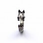 Bull Terrier Ring, Sterling Silver Ring, Cute Animal Ring, Handmade Dog Jewelry