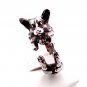 Corgi Ring, Lovely Welsh Corgi Ring, Dog Ring, Animal Wrap Ring, Silver Rings