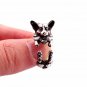 Corgi Ring, Lovely Welsh Corgi Ring, Dog Ring, Animal Wrap Ring, Silver Rings