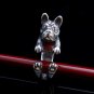 Boston Terrier Ring, Sterling Silver Ring Cute Animal Ring, Handmade Dog Jewelry