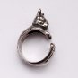 Boston Terrier Ring, Sterling Silver Ring Cute Animal Ring, Handmade Dog Jewelry