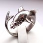 Shark Ring, Sterling Silver Shark Ring Nautical, Nautical Ring, Nautical Jewelry