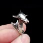 Shark Ring, Sterling Silver Shark Ring Nautical, Nautical Ring, Nautical Jewelry