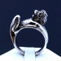 Lion Ring, Sterling Silver Ring, Lion, Lion King, Power Ring, Animal Ring