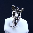 Silver Eagle Ring, Eagle Man, Starling Silver Ring, Power Ring, Erotic Ring