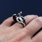 Silver Eagle Ring, Eagle Man, Starling Silver Ring, Power Ring, Erotic Ring