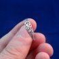 Sterling silver ring, wedding ring, cute ring, floral ring, all sizes