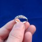 Sterling silver ring, wedding ring, cute ring, floral ring, all sizes