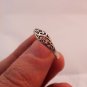 Sterling silver ring, wedding ring, cute ring, floral ring, all sizes