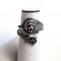 Lion Ring, Sterling Silver Ring, Spoon Ring, Power Ring, Anneau De Lion, Anello