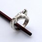 Silver Shark ring, Erotic Ring, Nautical Ring, Starling Silver Ring, Animal Ring