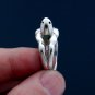 Silver Shark ring, Erotic Ring, Nautical Ring, Starling Silver Ring, Animal Ring