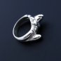 Silver Shark ring, Erotic Ring, Nautical Ring, Starling Silver Ring, Animal Ring