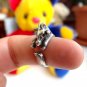 Giraffe Ring, Sterling Silver Ring, Animal Ring, African Ring, Miniature Giraffe